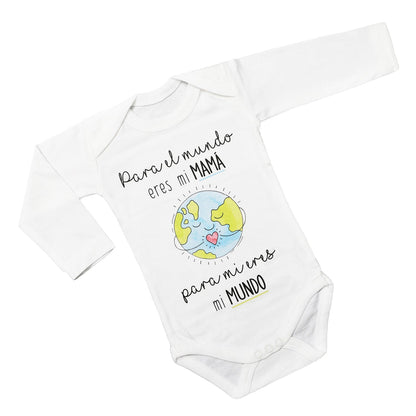 BODY BEBÉ - MAMÁ ERES MI MUNDO - Happy Moments Baby
