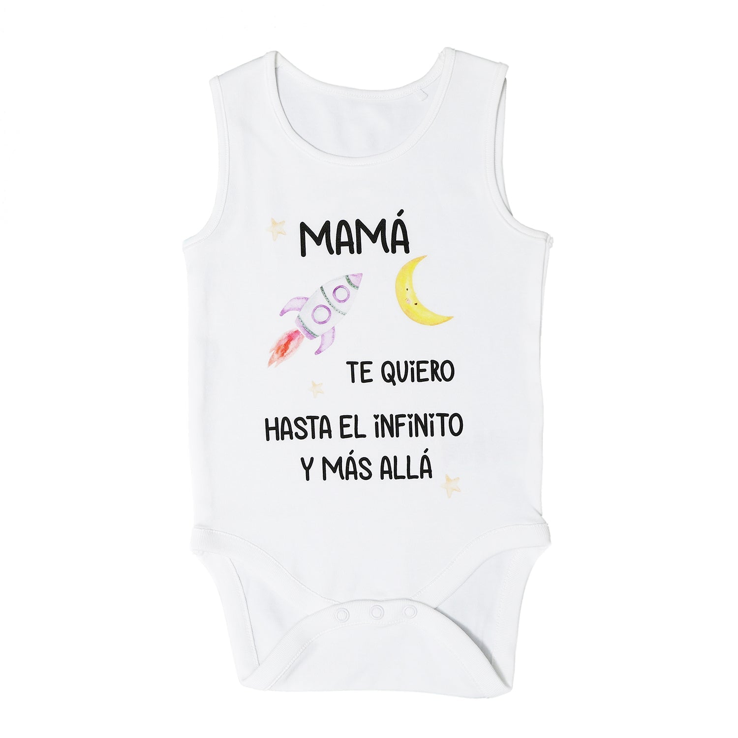 BODY BEBÉ - MAMÁ TE QUIERO HASTA EL INFINITO Y MÁS ALLÁ - Happy Moments Baby