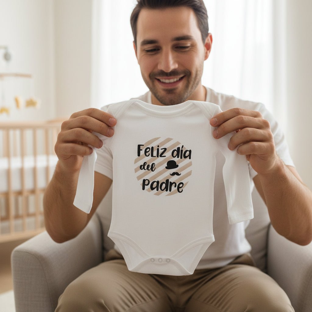 BODY FELIZ DÍA DEL PADRE - Happy Moments Baby