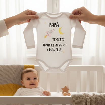 BODY PAPÁ INFINITO - DÍA DEL PADRE - Happy Moments Baby