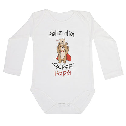 BODY SÚPER PAPÁ - DÍA DEL PADRE - Happy Moments Baby