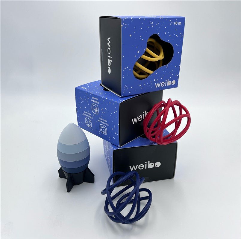 BOLA DE SILICONA WEIBO ·NEPTUNO· - Happy Moments Baby