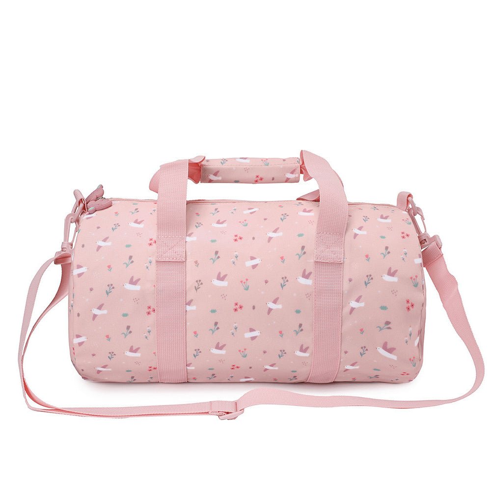 BOLSA DE DEPORTE O VIAJE TUTETE ·BLOSSOM BIRDS· - Happy Moments Baby