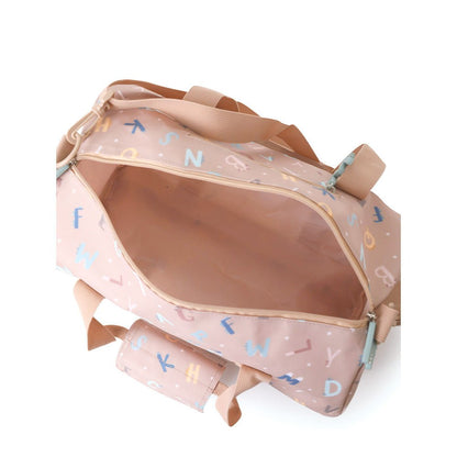 BOLSA DE DEPORTE O VIAJE TUTETE ·FUNNY LETTERS· - Happy Moments Baby