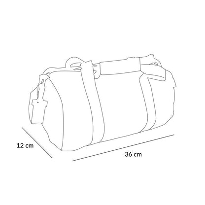 BOLSA DE DEPORTE O VIAJE TUTETE ·FUNNY LETTERS· - Happy Moments Baby