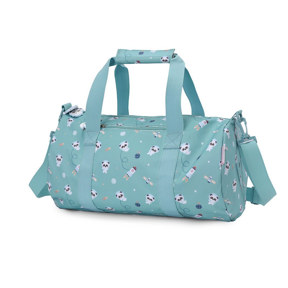 BOLSA DE DEPORTE O VIAJE TUTETE ·PANDAS IN SPACE· - Happy Moments Baby