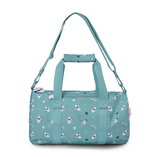 BOLSA DE DEPORTE O VIAJE TUTETE ·PANDAS IN SPACE· - Happy Moments Baby