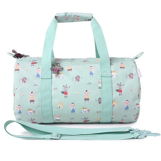BOLSA DE DEPORTE O VIAJE TUTETE ·THREE LITTLE PIGS· - Happy Moments Baby