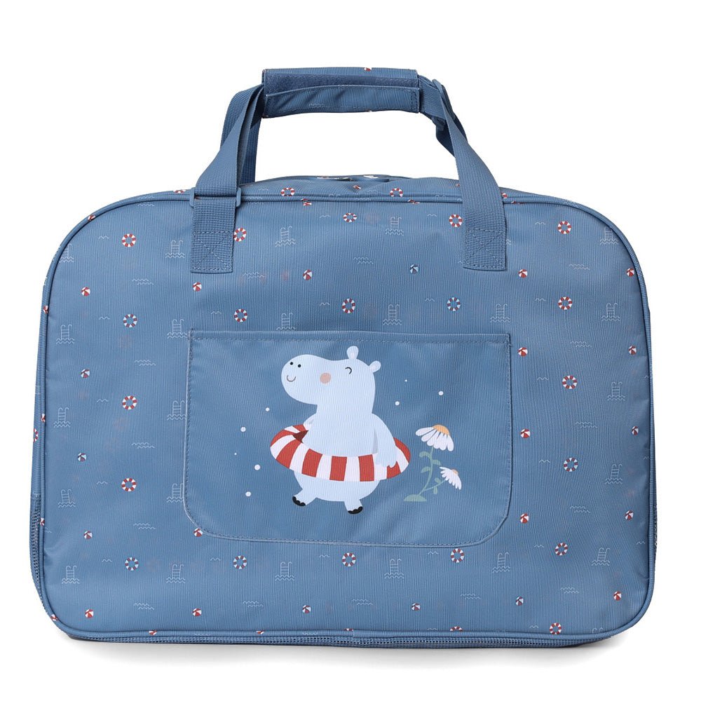 BOLSA DE PLAYA ANTIARENA TUTETE ·HIPPOS· - Happy Moments Baby