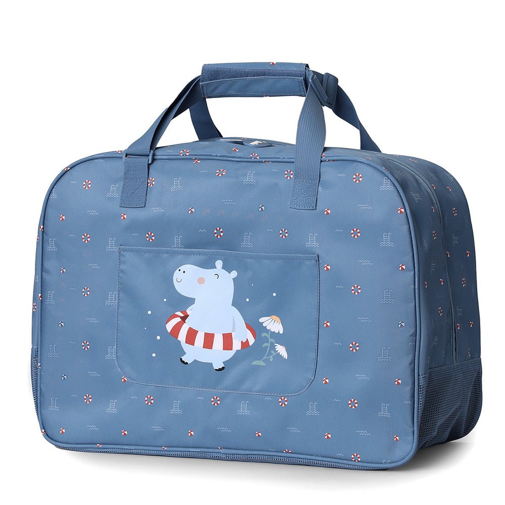 BOLSA DE PLAYA ANTIARENA TUTETE ·HIPPOS· - Happy Moments Baby