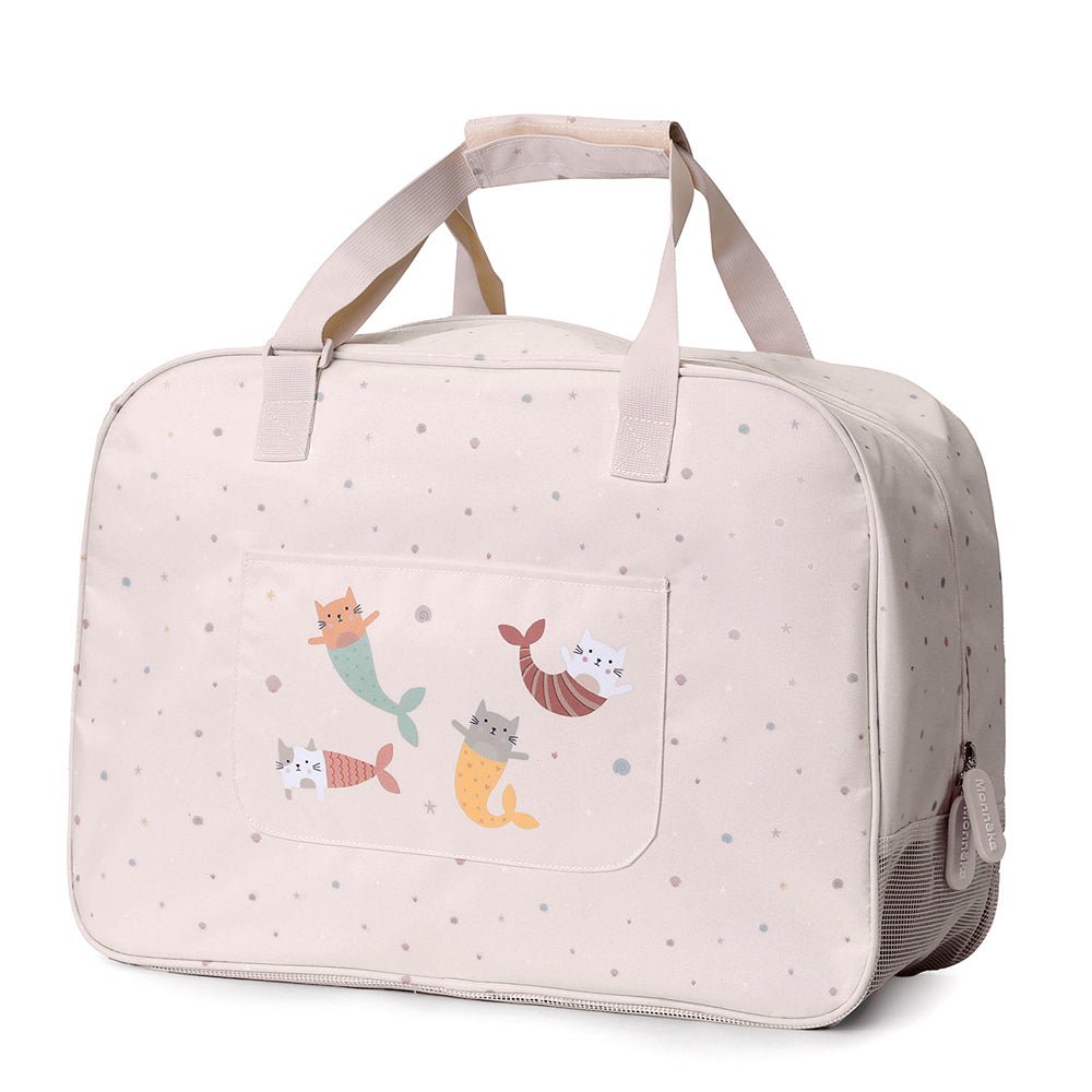 BOLSA DE PLAYA ANTIARENA TUTETE ·MERMAID CATS· - Happy Moments Baby