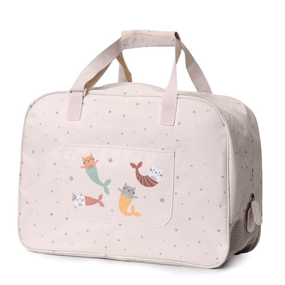 BOLSA DE PLAYA ANTIARENA TUTETE ·MERMAID CATS· - Happy Moments Baby