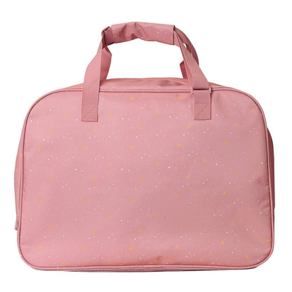 BOLSA DE PLAYA ANTIARENA TUTETE ·WHALE PINK· - Happy Moments Baby