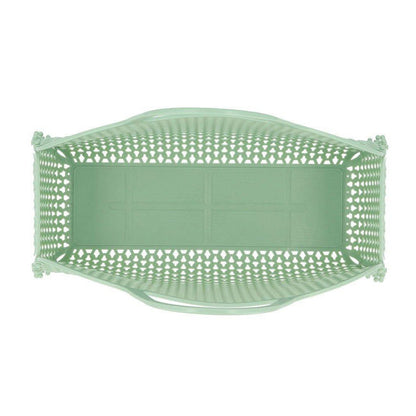 BOLSA DE PLAYA VINTAGE ·MINT· - Happy Moments Baby