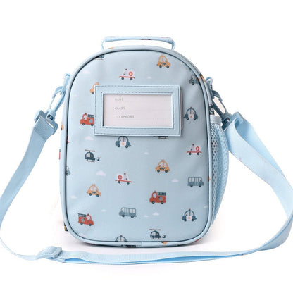 BOLSA MERIENDA TÉRMICA TUTETE 3D ·CITY CARS· - Happy Moments Baby