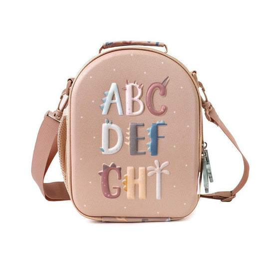BOLSA MERIENDA TÉRMICA TUTETE 3D ·FUNNY LETTERS· - Happy Moments Baby