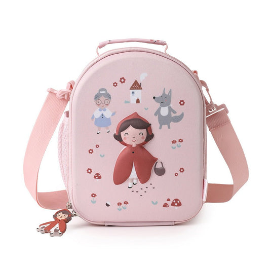 BOLSA MERIENDA TÉRMICA TUTETE 3D ·LITTLE RED· - Happy Moments Baby