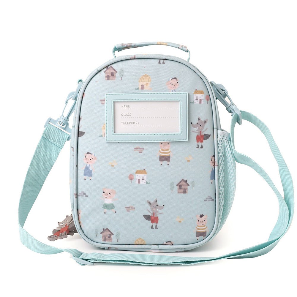 BOLSA MERIENDA TÉRMICA TUTETE 3D ·THREE LITTLE PIGS· - Happy Moments Baby