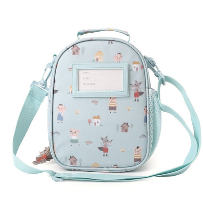 BOLSA MERIENDA TÉRMICA TUTETE 3D ·THREE LITTLE PIGS· - Happy Moments Baby