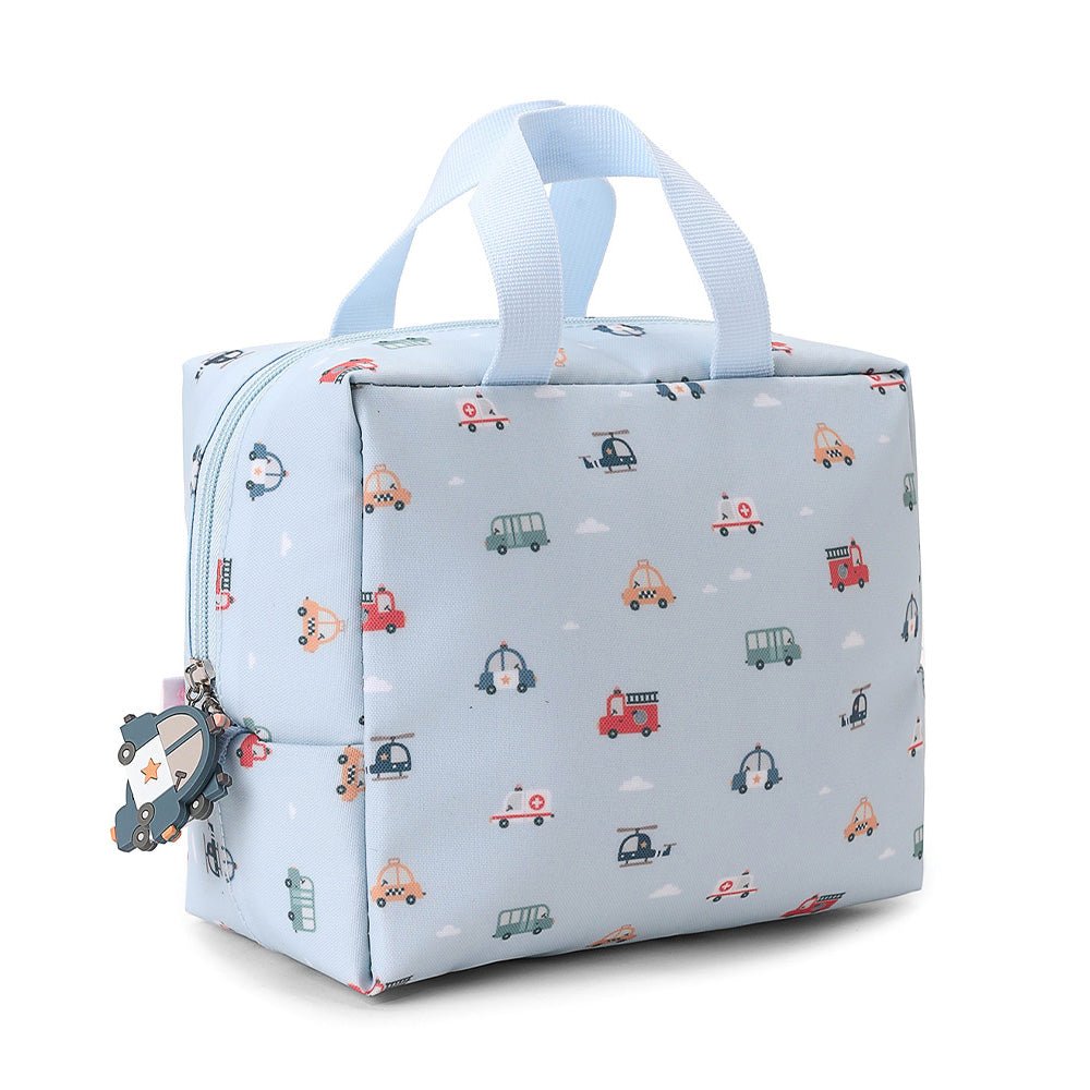 BOLSA MERIENDA TÉRMICA TUTETE ·CITY CARS· - Happy Moments Baby