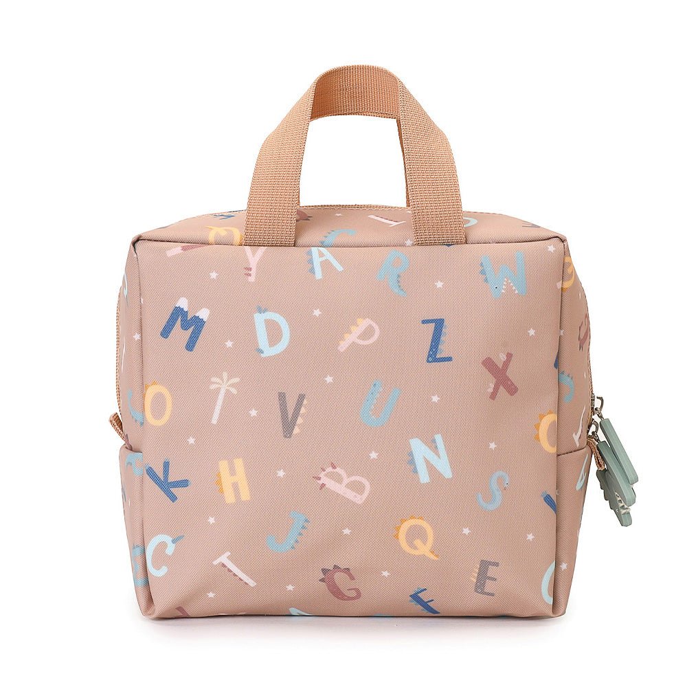 BOLSA MERIENDA TÉRMICA TUTETE ·FUNNY LETTERS· - Happy Moments Baby