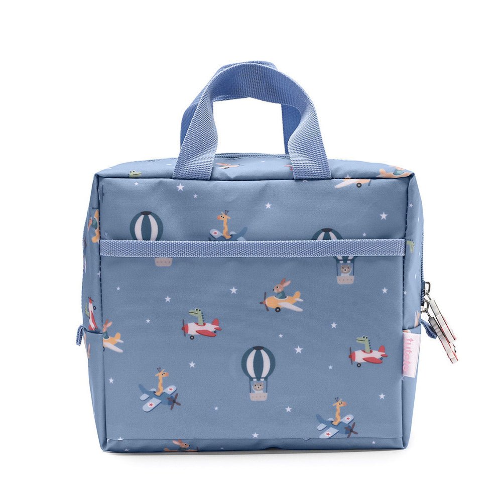 BOLSA MERIENDA TÉRMICA TUTETE ·PLANES· - Happy Moments Baby