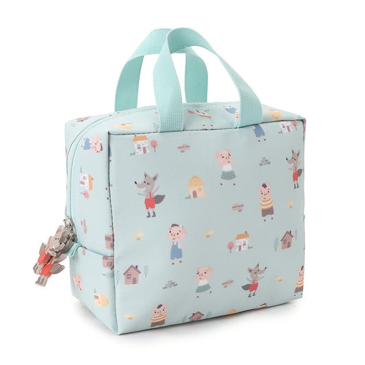 BOLSA MERIENDA TÉRMICA TUTETE ·THREE LITTLE PIGS· - Happy Moments Baby