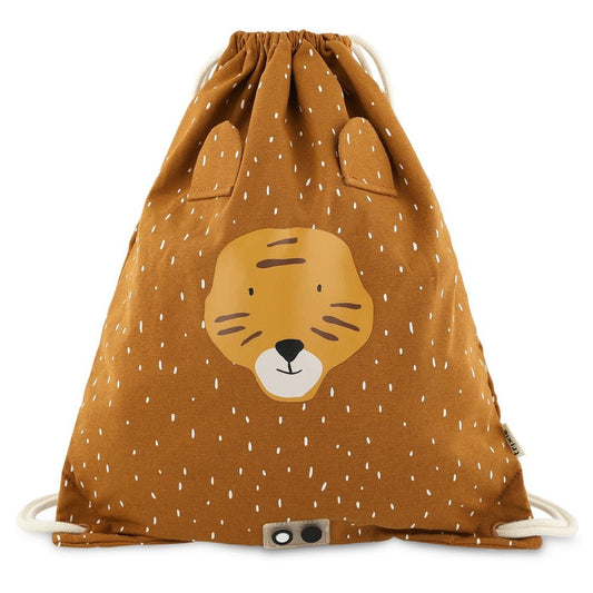 BOLSA SACO DE TELA INFANTIL TRIXIE ·TIGRE· - Happy Moments Baby