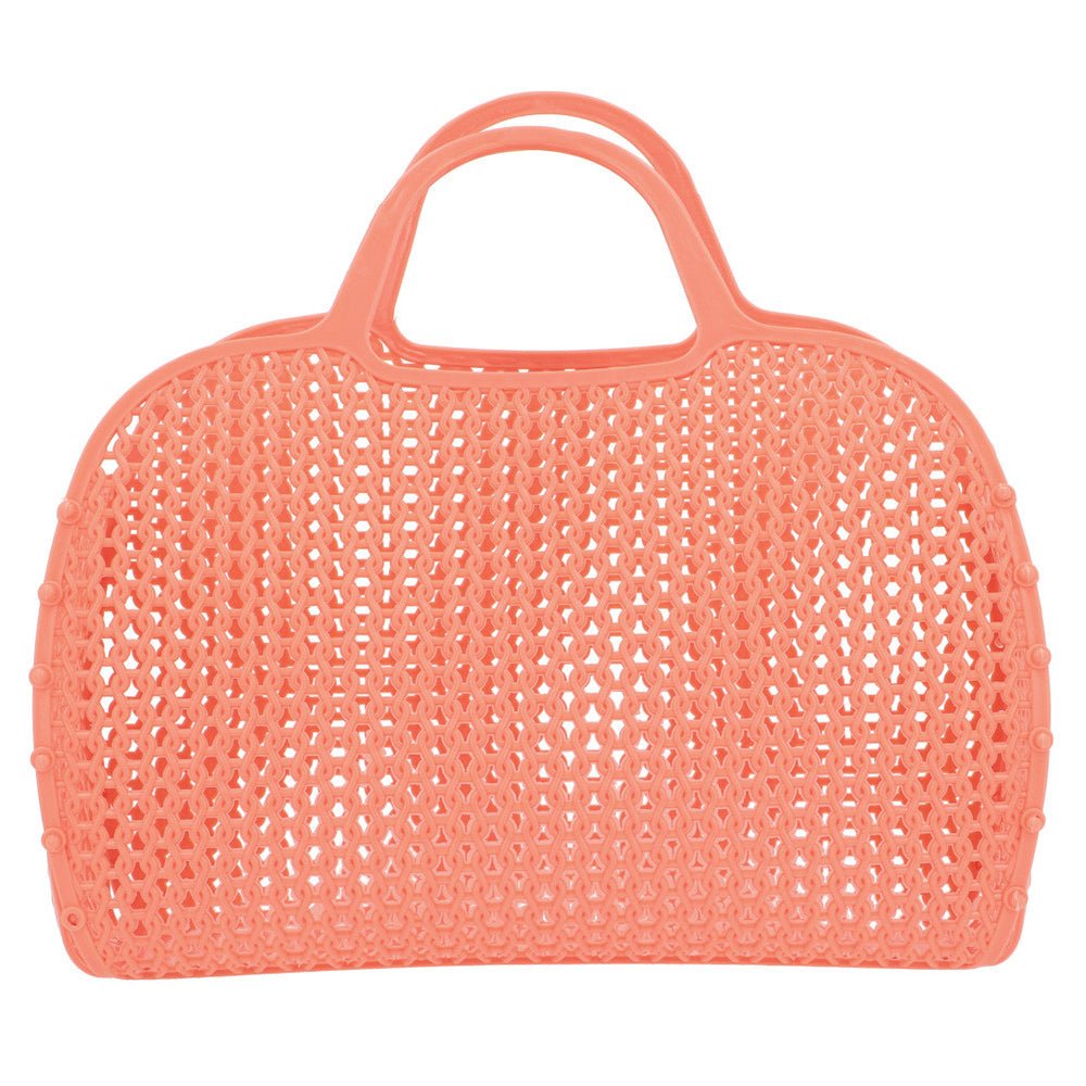 BOLSO DE PLAYA RETRO VINTAGE ·MANGO· - Happy Moments Baby