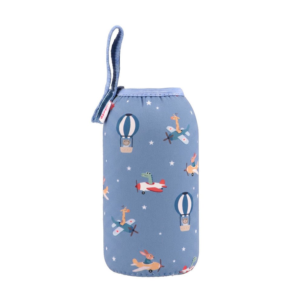 BOTELLA DE ACERO CON FUNDA TUTETE ·PLANES· - Happy Moments Baby