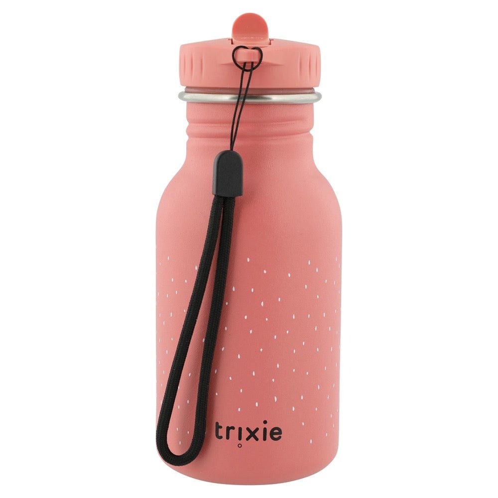 BOTELLA DE ACERO TRIXIE 350ML ·FLAMENCO· - Happy Moments Baby