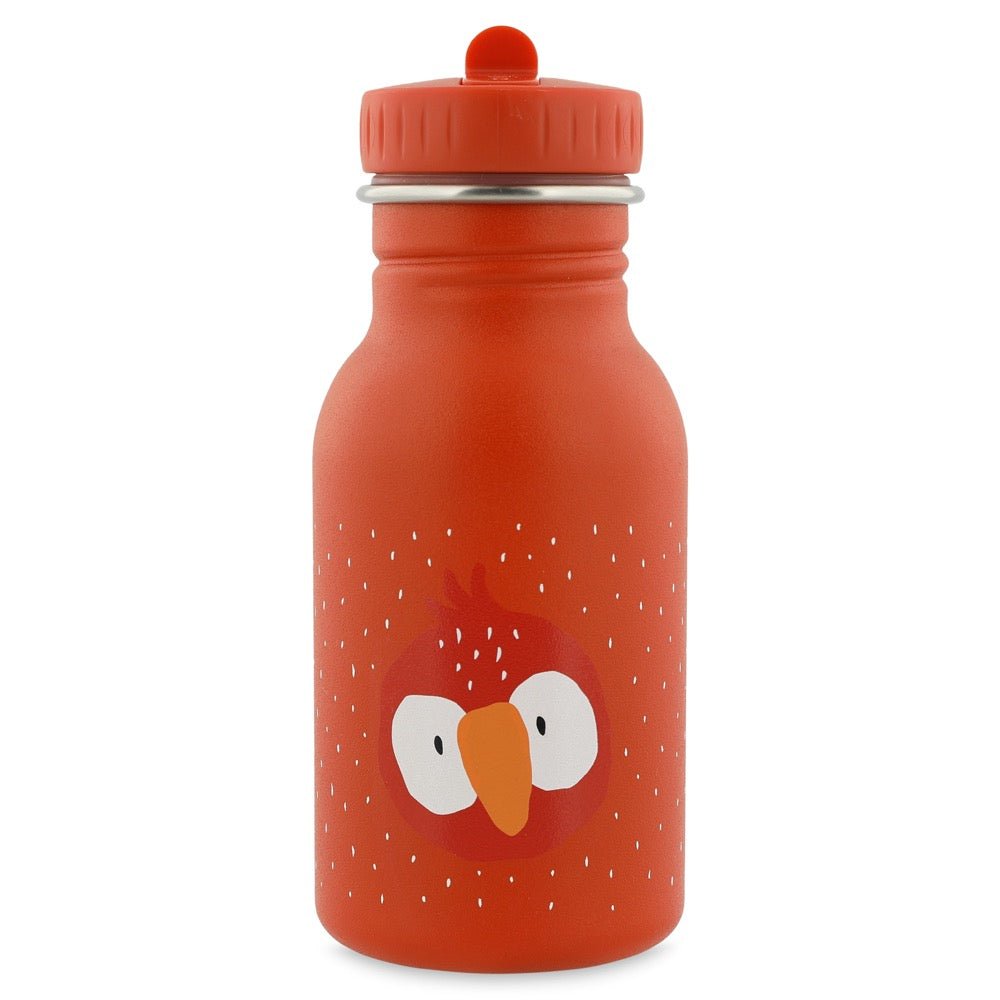 BOTELLA DE ACERO TRIXIE 350ML ·LORO· - Happy Moments Baby