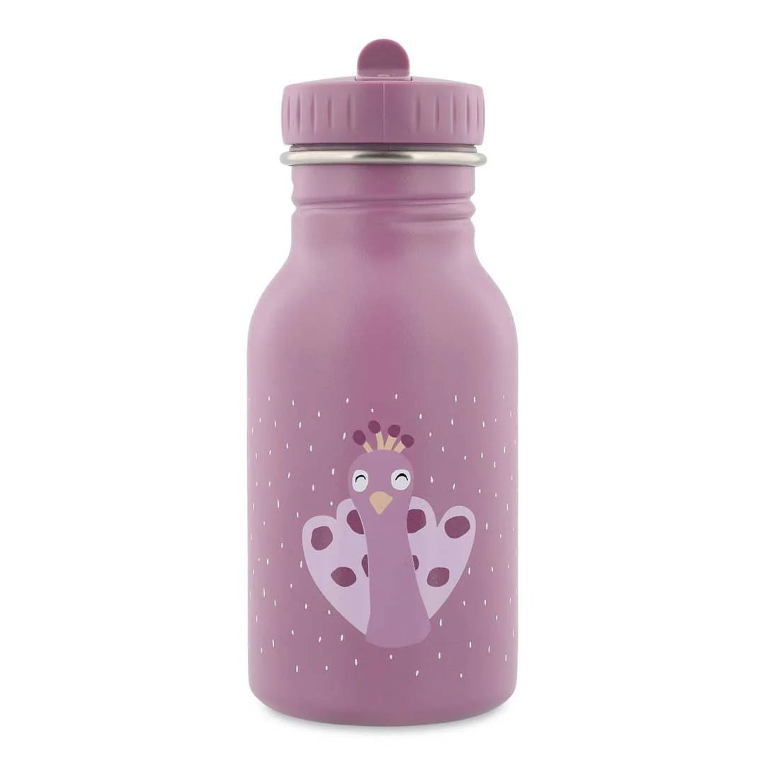 BOTELLA DE ACERO TRIXIE 350ML ·PAVO REAL· - Happy Moments Baby