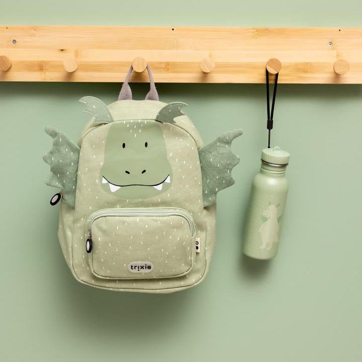 BOTELLA DE ACERO TRIXIE 500ML ·DRAGÓN· - Happy Moments Baby