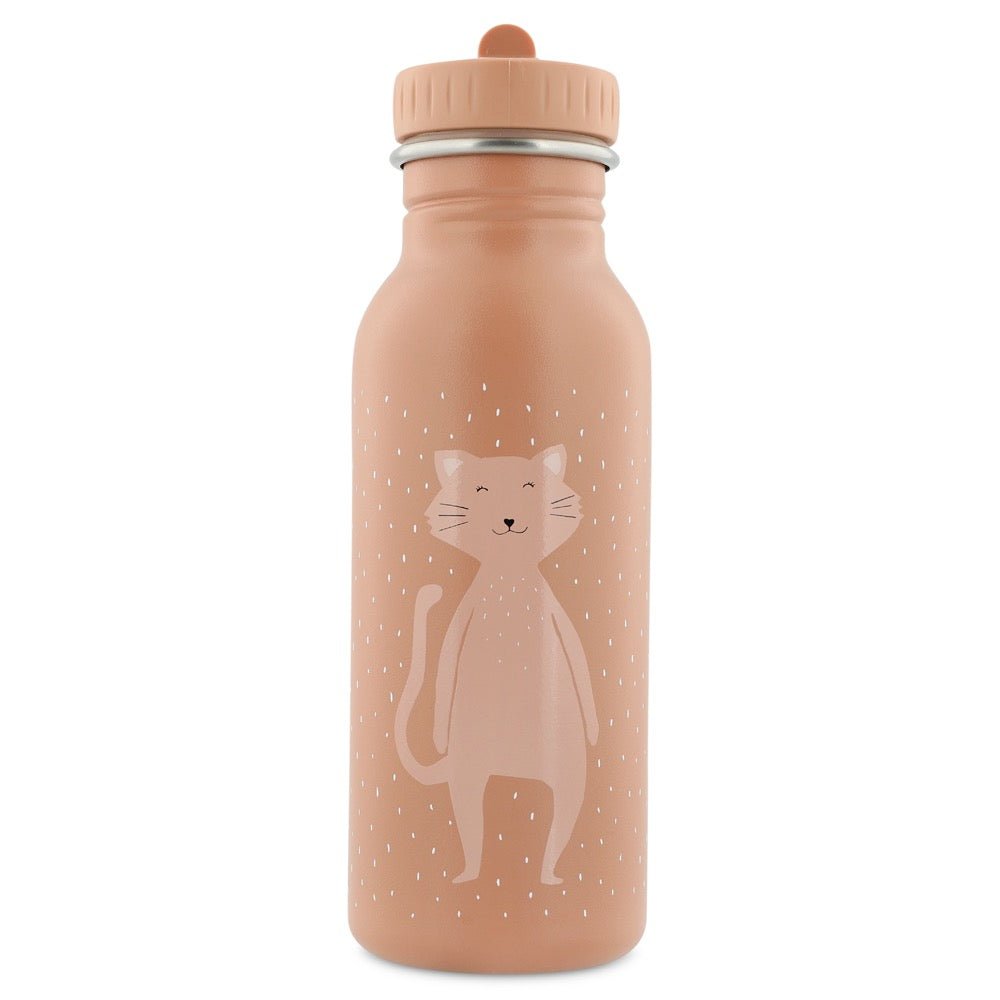 BOTELLA DE ACERO TRIXIE 500ML ·GATO· - Happy Moments Baby