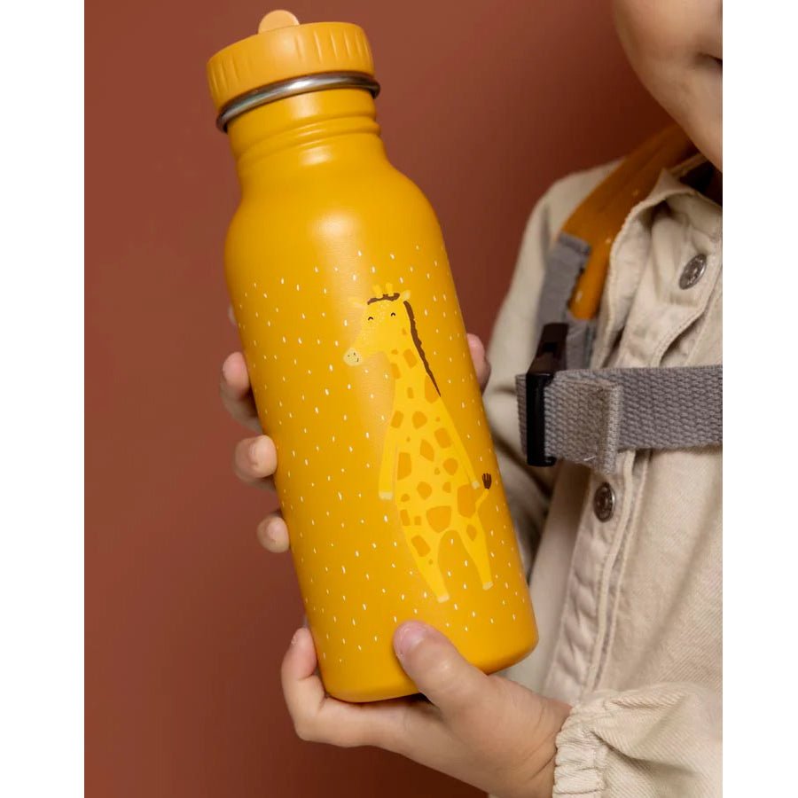 BOTELLA DE ACERO TRIXIE 500ML ·JIRAFA· - Happy Moments Baby