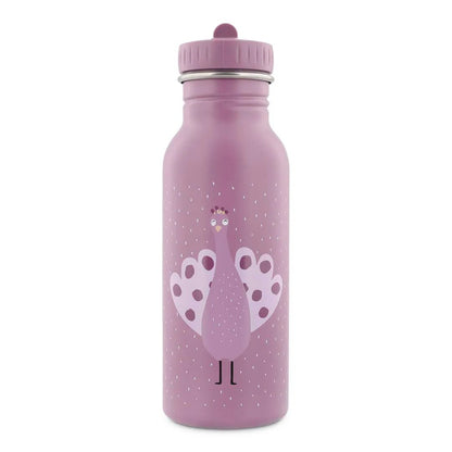 BOTELLA DE ACERO TRIXIE 500ML ·PAVO REAL· - Happy Moments Baby
