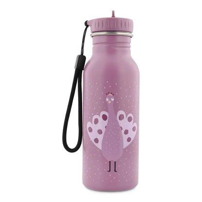 BOTELLA DE ACERO TRIXIE 500ML ·PAVO REAL· - Happy Moments Baby
