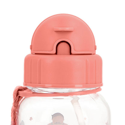 BOTELLA DE PLÁSTICO CON CAÑITA TUTETE ·CIRCUS SHOW· - Happy Moments Baby