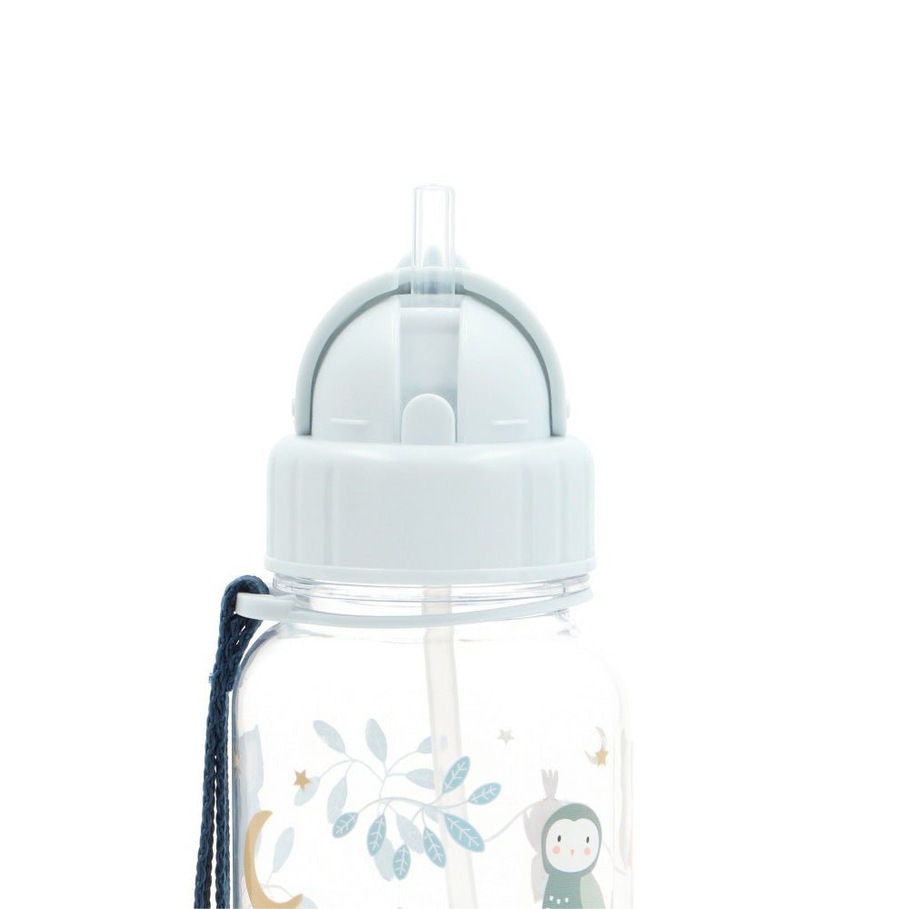 BOTELLA DE PLÁSTICO CON CAÑITA TUTETE ·MAGICAL FOREST· - Happy Moments Baby