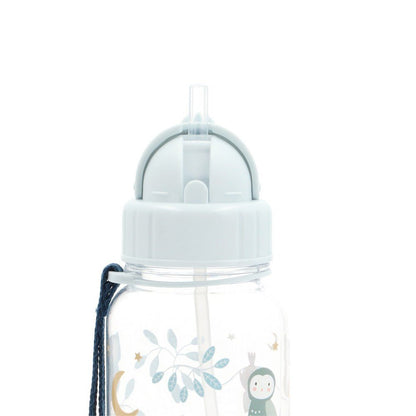 BOTELLA DE PLÁSTICO CON CAÑITA TUTETE ·MAGICAL FOREST· - Happy Moments Baby