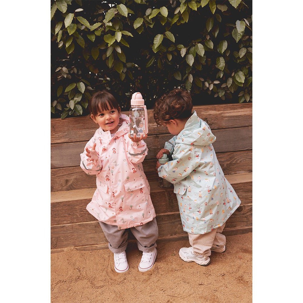 BOTELLA DE PLÁSTICO CON CAÑITA TUTETE ·MAGICAL FOREST· - Happy Moments Baby