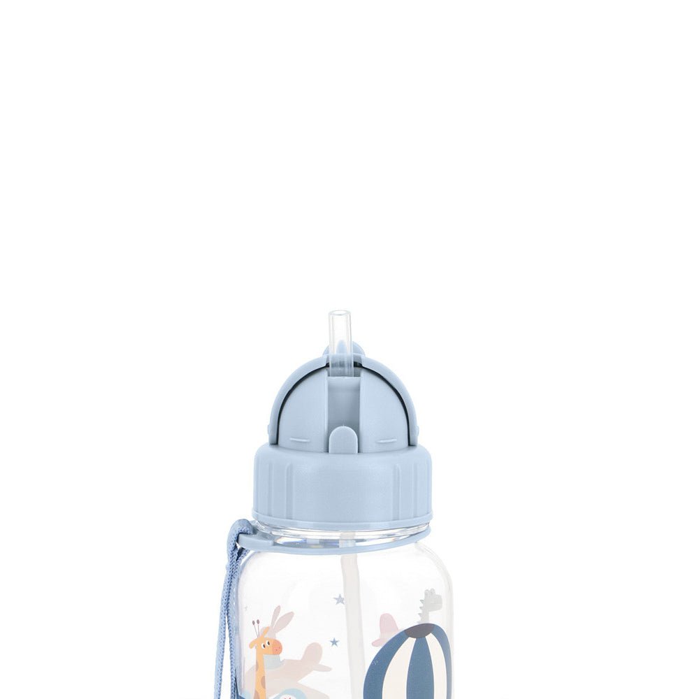 BOTELLA DE PLÁSTICO CON CAÑITA TUTETE ·PLANES· - Happy Moments Baby