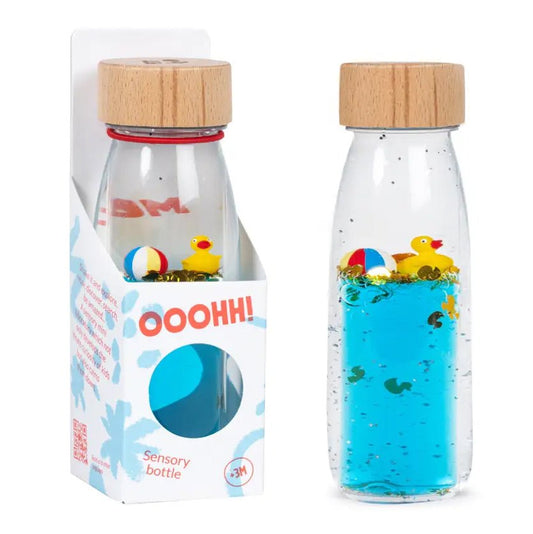 BOTELLA SENSORIAL PETIT BOUM ·DUCKY· - Happy Moments Baby