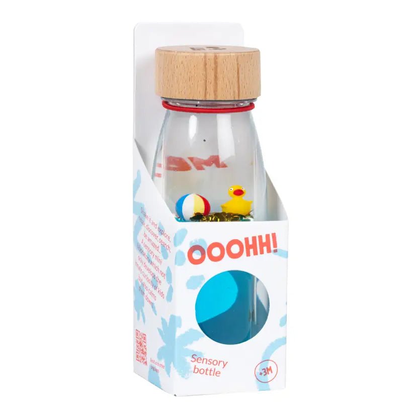 BOTELLA SENSORIAL PETIT BOUM ·DUCKY· - Happy Moments Baby