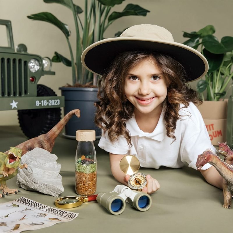 BOTELLA SENSORIAL PETIT BOUM ·JURASSIC· - Happy Moments Baby