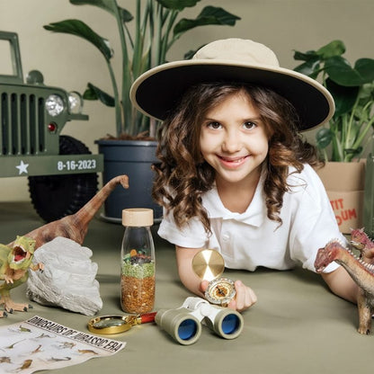 BOTELLA SENSORIAL PETIT BOUM ·JURASSIC· - Happy Moments Baby