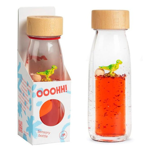 BOTELLA SENSORIAL PETIT BOUM ·T - REX· - Happy Moments Baby