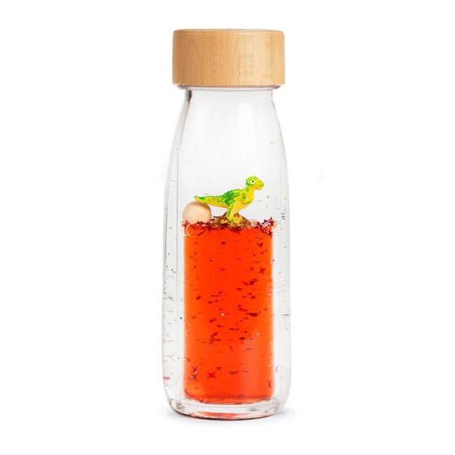 BOTELLA SENSORIAL PETIT BOUM ·T - REX· - Happy Moments Baby