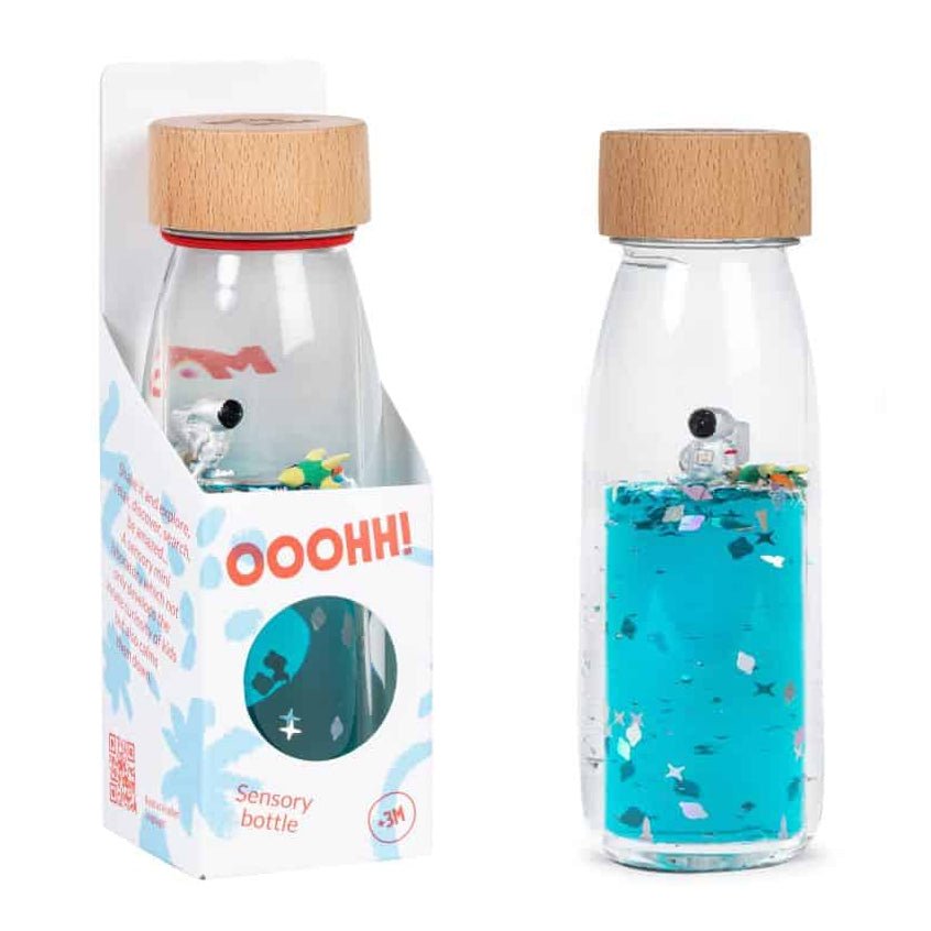 BOTELLA SENSORIAL PETIT BOUM ·UNIVERS· - Happy Moments Baby